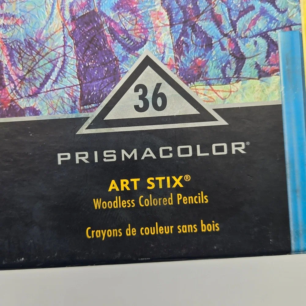 Prismacolor Premier Art Stix Woodless Colored Pencils 36 Box Set 2013 Light Use